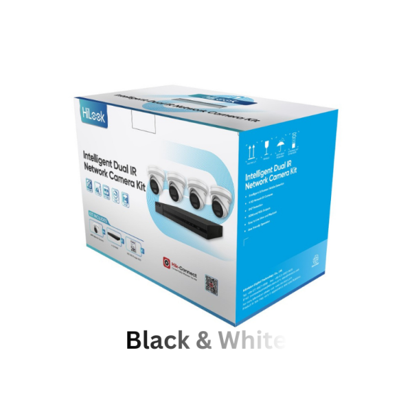 HiLook 4-Camera 6MP CCTV Kit – Fully Installed