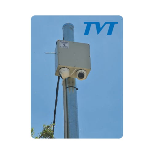 TVT Pole 2-Cameras -6MP CCTV- Fully Installed