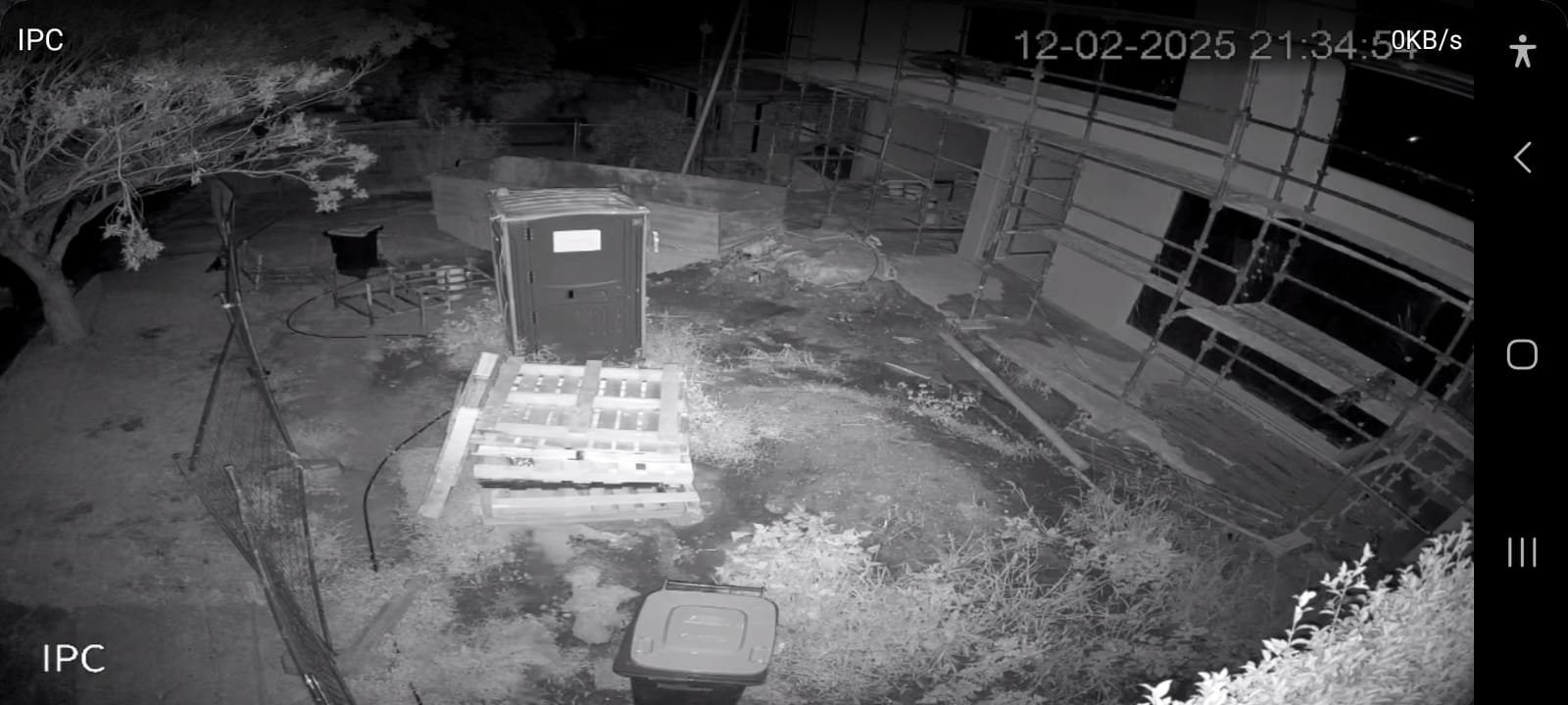 Pole Camera Sydney night surveillance using TVT infrared CCTV