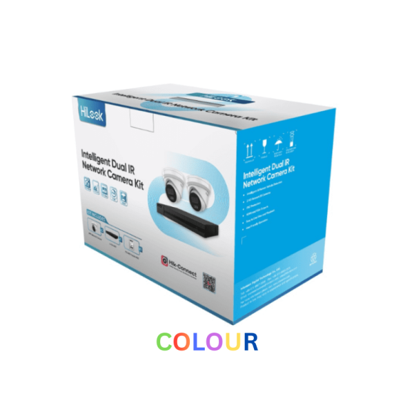 HiLook 2-Camera 6MP CCTV Colour Kit – Fully Installed