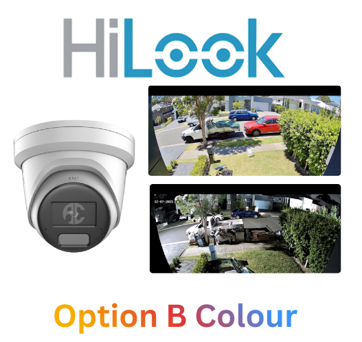 HiLook 4 Camera CCTV Kit Sydney