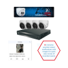 TVT 6MP AI Starlight Camera Kit – 4 Camera Premium CCTV System