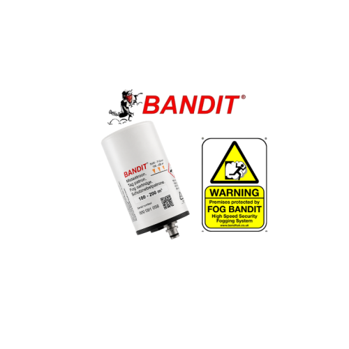 Fog Bandit Large Fog Cartridge 180–200 m³ Fog Bandit large fog cartridge 180–200 m³ installed in security fog system